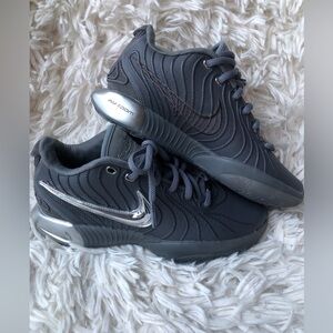 Nike LeBron 21 Low Mens Basketball Shoes Grey Metallic Silver HF5353-001 Size 8